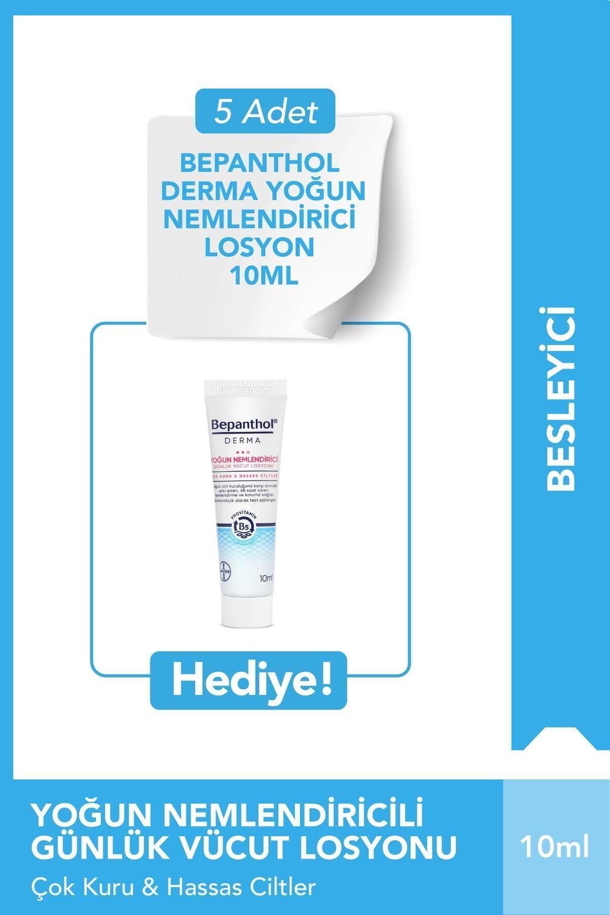 ست لوسیون مرطوبکننده و مراقبت روزانه بدن Bepanthol Derma، 200 ml + 5 عدد 10 ml ست لوسیون مرطوبکننده و مراقبت روزانه بدن Bepanthol Derma، 200 ml + 5 عدد 10 ml
