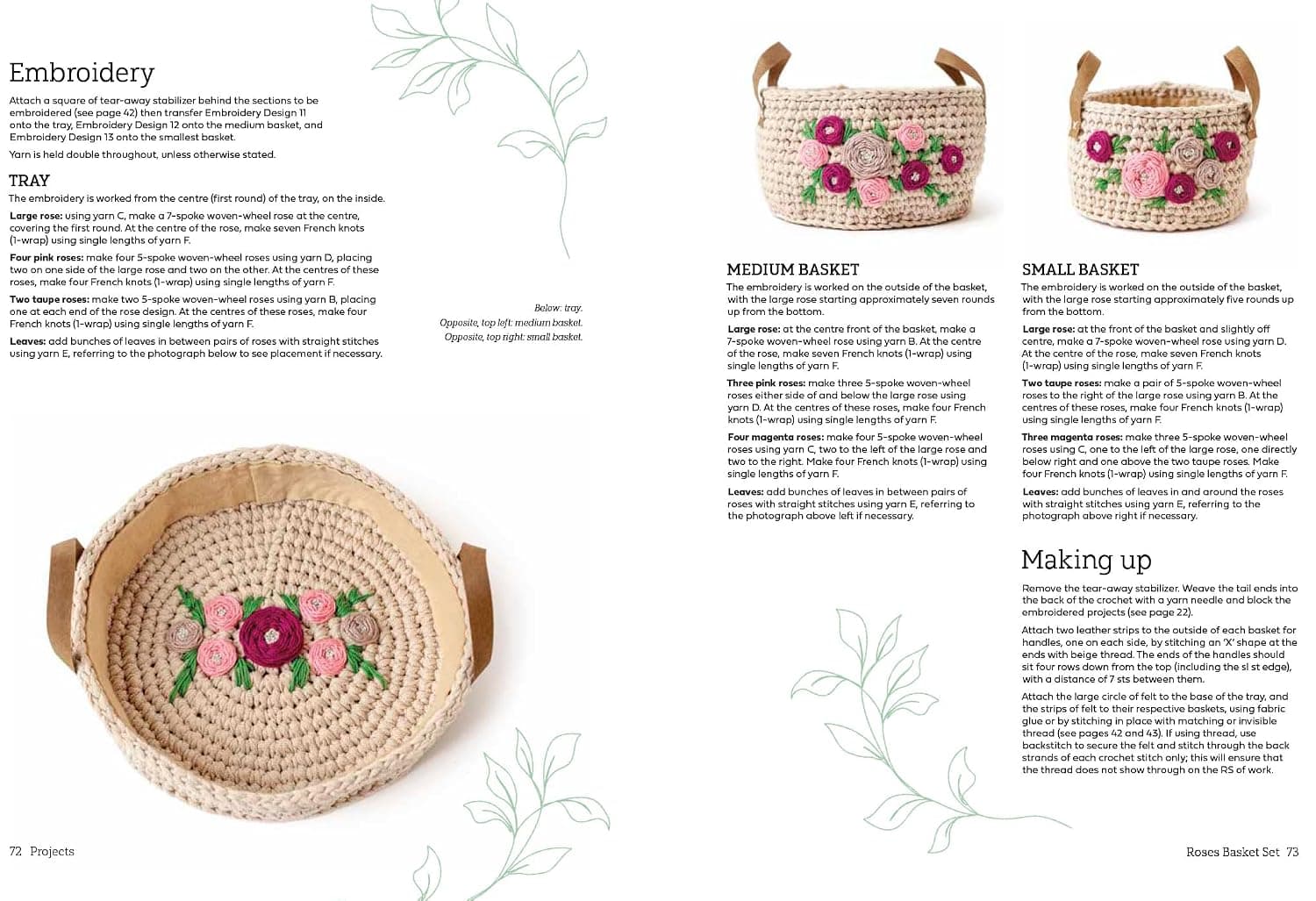 کتاب Embroidered Crochet: projects to crochet and embroider نسخه انگلیسی Anna Nikipirowicz کتاب Embroidered Crochet: projects to crochet and embroider نسخه انگلیسی Anna Nikipirowicz