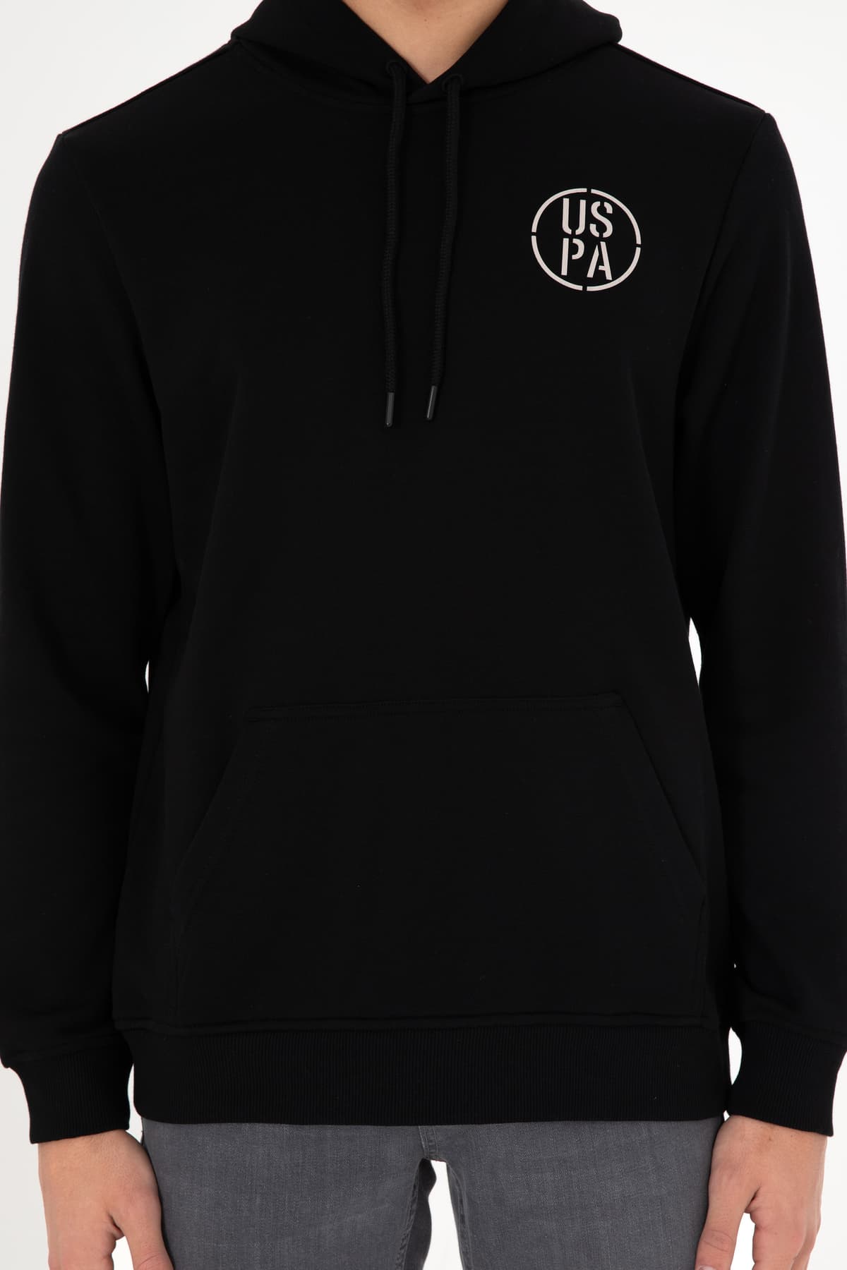 سوئیشرت مردانه U.S. Polo Assn. مشکی مدل 50293361-VR046 سوئیشرت مردانه U.S. Polo Assn. مشکی مدل 50293361-VR046