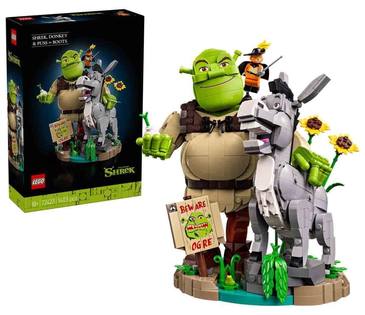 لگو Shrek مدل 72423 برای بزرگسالان با ژست قابل تنظیم لگو Shrek مدل 72423 برای بزرگسالان با ژست قابل تنظیم