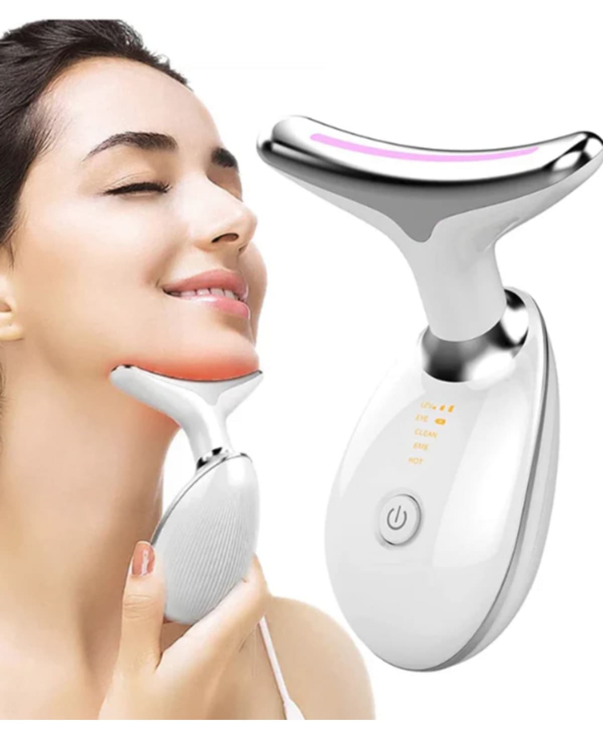 دستگاه زیبایی EMS صورت و گردن nextbuy کاهش غبغب، شلشدگی و خطوط ریز دستگاه زیبایی EMS صورت و گردن nextbuy کاهش غبغب، شلشدگی و خطوط ریز