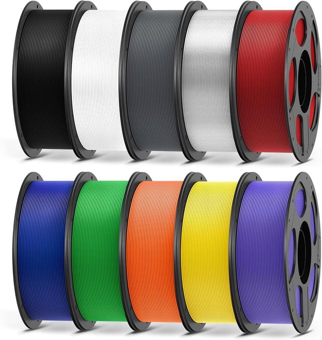 فیلامنت پرینتر سه بعدی ANYCUBIC چندرنگ PLA بسته 10KG فیلامنت پرینتر سه بعدی ANYCUBIC چندرنگ PLA بسته 10KG