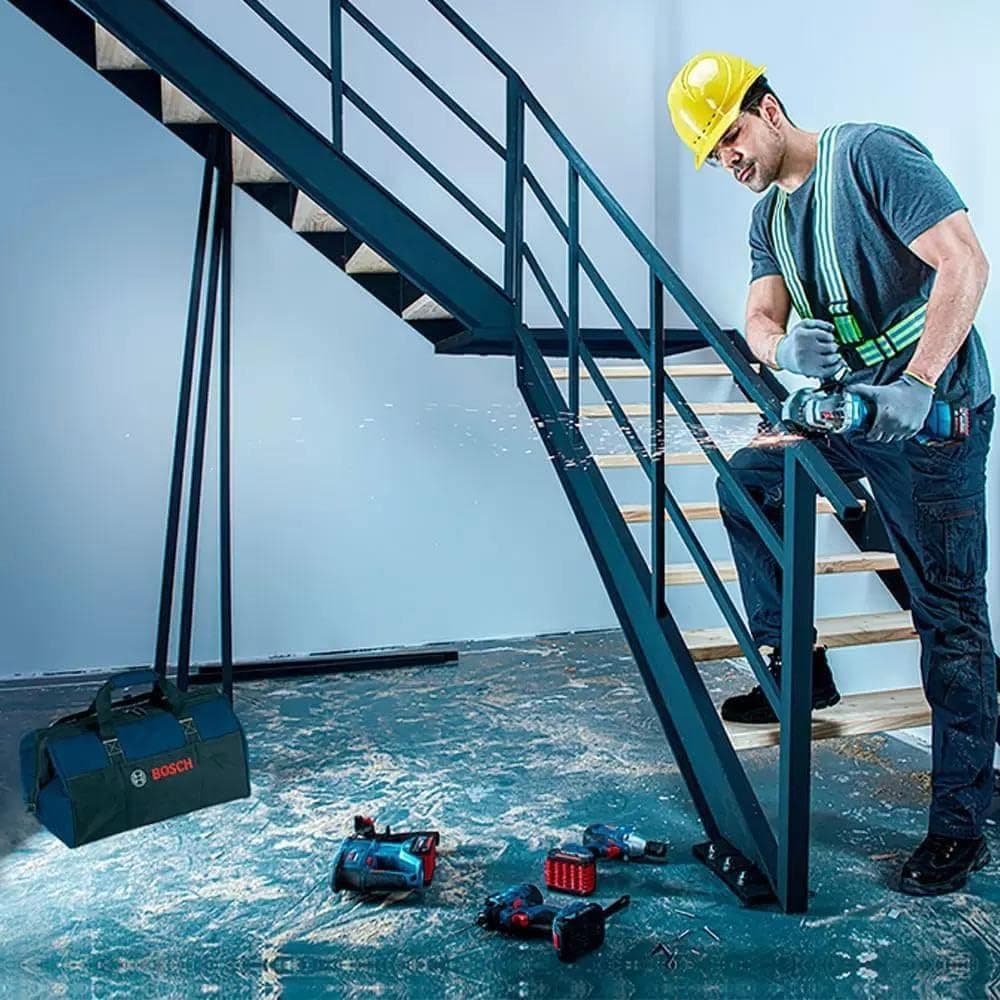 کیف ابزار Bosch Professional متوسط با فضای گسترده مدل 1619BZ0100 کیف ابزار Bosch Professional متوسط با فضای گسترده مدل 1619BZ0100