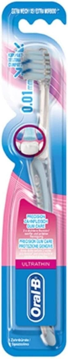 مسواک Oral-B کامپکت اولترا باریک با برس بسیار نرم برای مراقبت از لثه مسواک Oral-B کامپکت اولترا باریک با برس بسیار نرم برای مراقبت از لثه