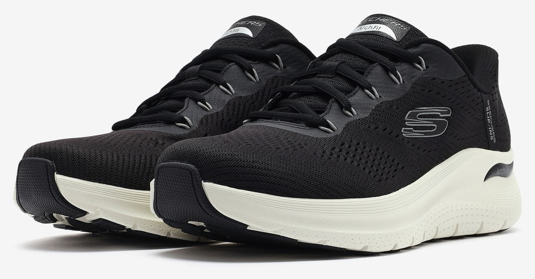 کفش ورزشی مردانه Skechers مشکی مدل ARCH FIT 2.0-LESTUR 232712 BLK کفش ورزشی مردانه Skechers مشکی مدل ARCH FIT 2.0-LESTUR 232712 BLK