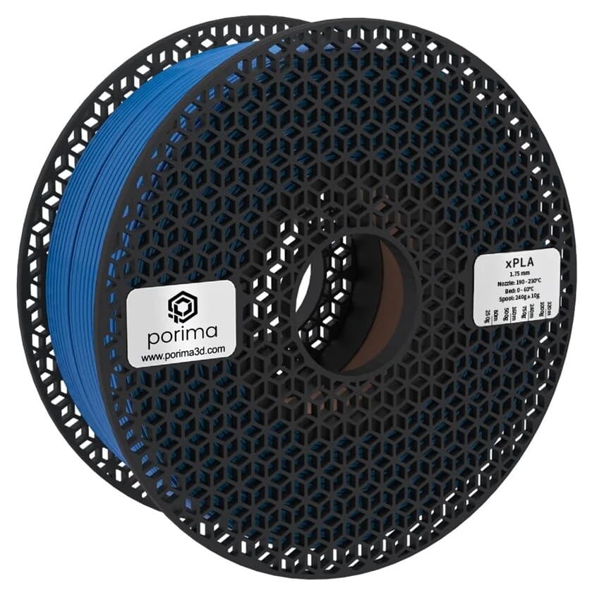 فیلامنت PLA آبی Porima X قطر 1.75mm وزن 1Kg فیلامنت PLA آبی Porima X قطر 1.75mm وزن 1Kg