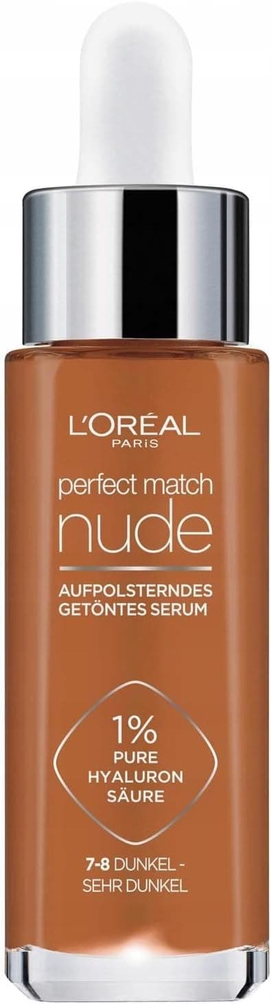 سرم رنگی L'Oreal Paris مدل Perfect Match شماره 6-7 متوسط حاوی هیالورونیک اسید 1 x 30 ml سرم رنگی L'Oreal Paris مدل Perfect Match شماره 6-7 متوسط حاوی هیالورونیک اسید 1 x 30 ml