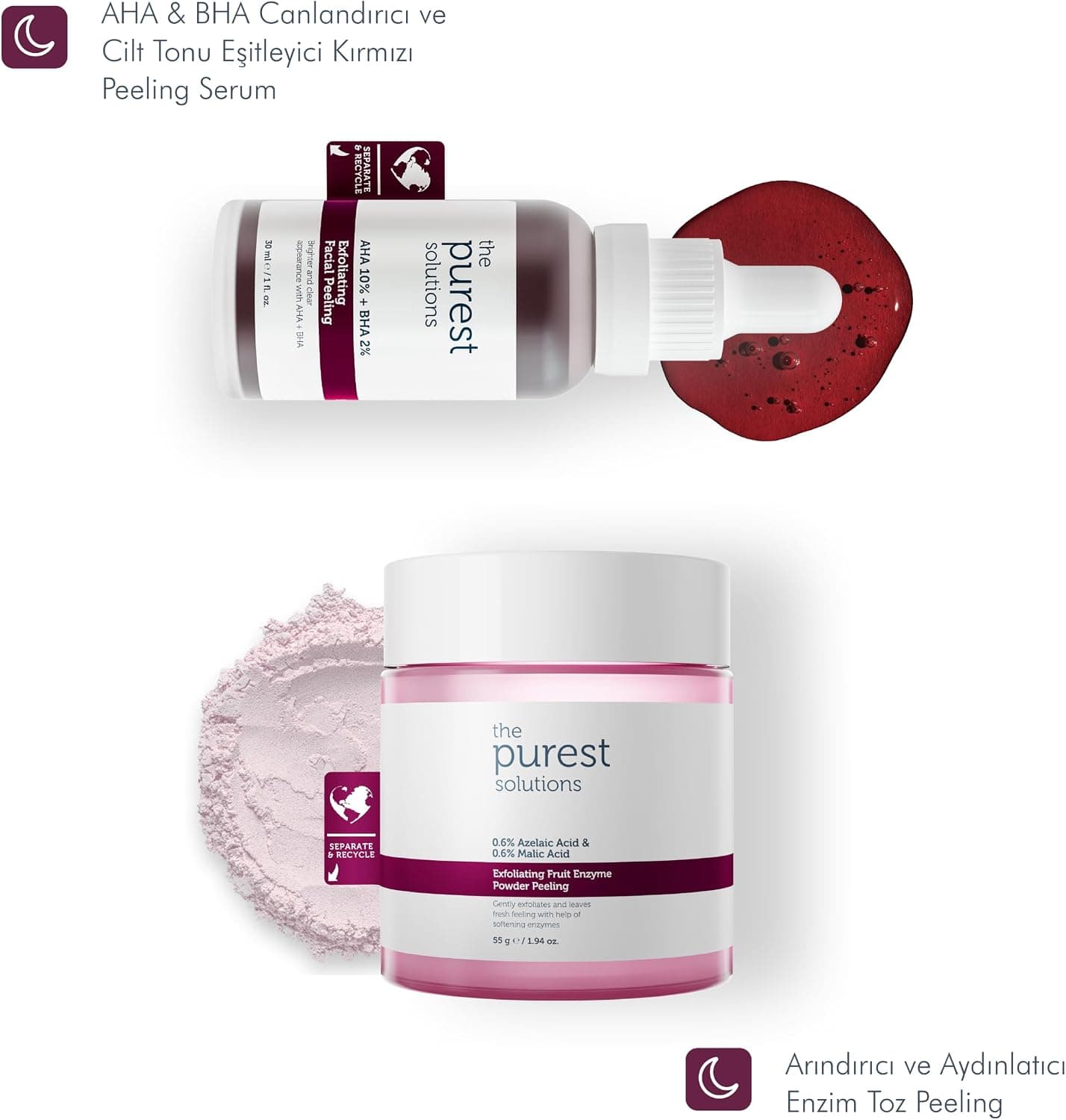 سرم لایهبردار قرمز The Purest Solutions احیاکننده و یکنواختکننده رنگ پوست AHA 10% + BHA 2% 30 ml سرم لایهبردار قرمز The Purest Solutions احیاکننده و یکنواختکننده رنگ پوست AHA 10% + BHA 2% 30 ml
