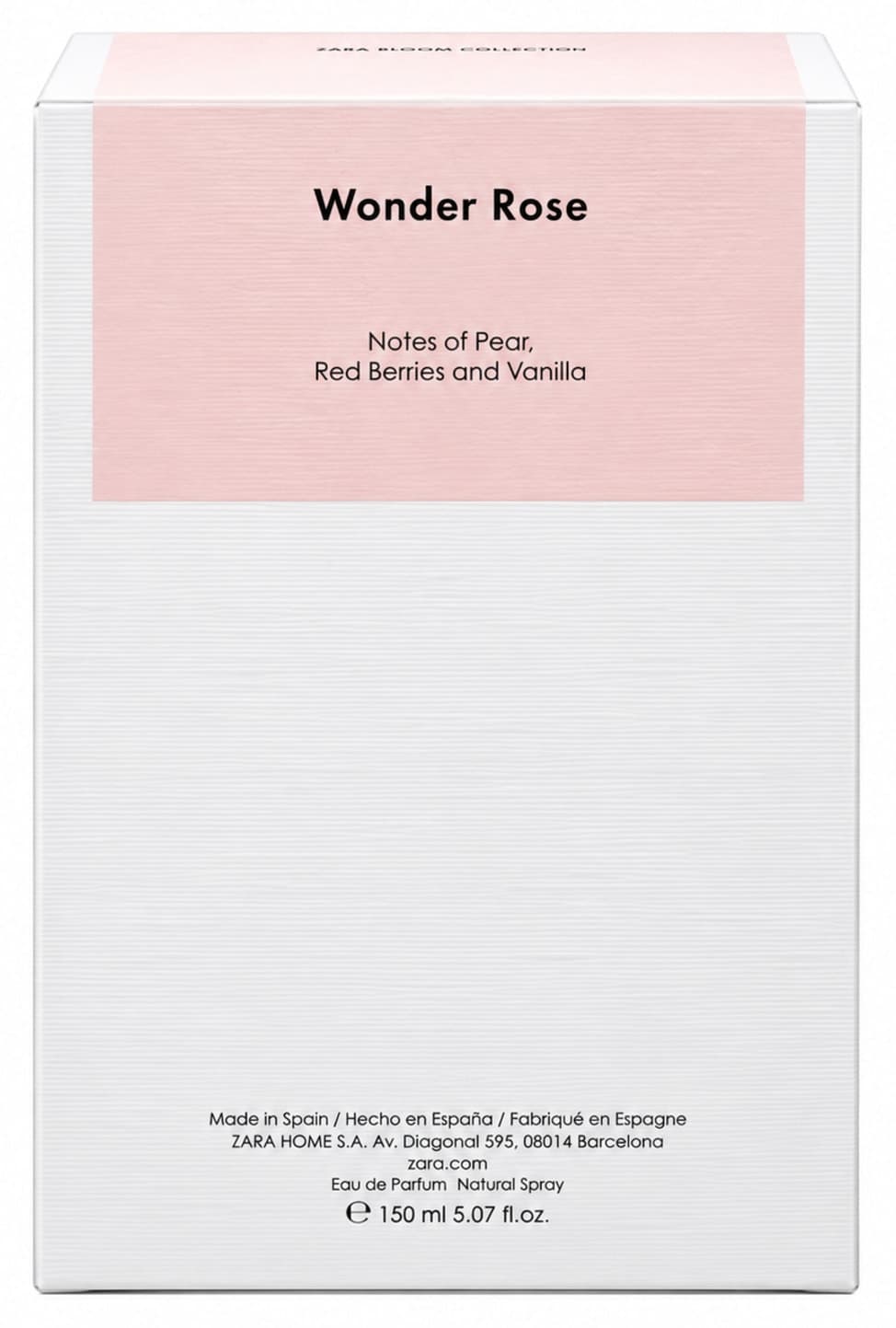 عطر زنانه Zara Wonder Rose 150 ml EDP عطر زنانه Zara Wonder Rose 150 ml EDP