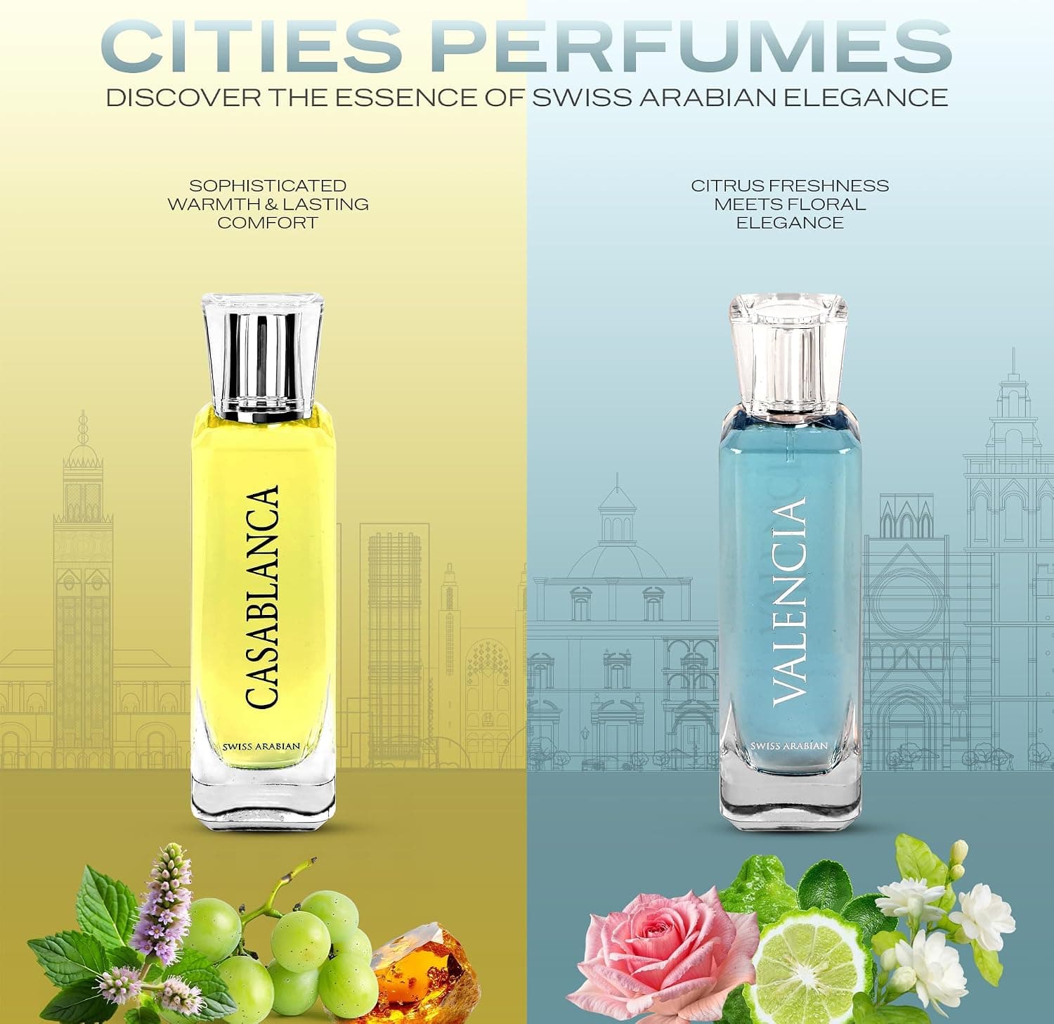 عطر زنانه Swiss Arabian ادو پرفیوم اسپری مدل Casablanca 3.4 Oz عطر زنانه Swiss Arabian ادو پرفیوم اسپری مدل Casablanca 3.4 Oz