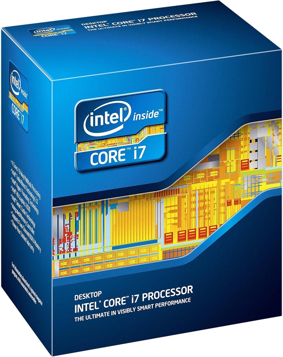 پردازنده دسکتاپ Intel Core i7-2600 مدل SR00B پردازنده دسکتاپ Intel Core i7-2600 مدل SR00B
