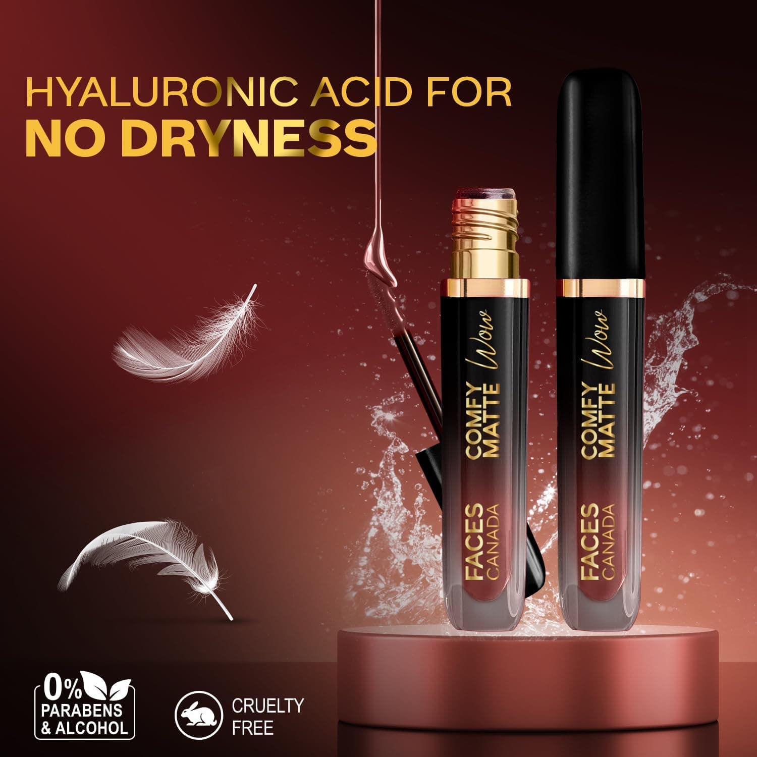 رژ لب مایع مات FACESCANADA Comfy Matte Wow مدل Cocoa Crush 07، 3.8ml رژ لب مایع مات FACESCANADA Comfy Matte Wow مدل Cocoa Crush 07، 3.8ml