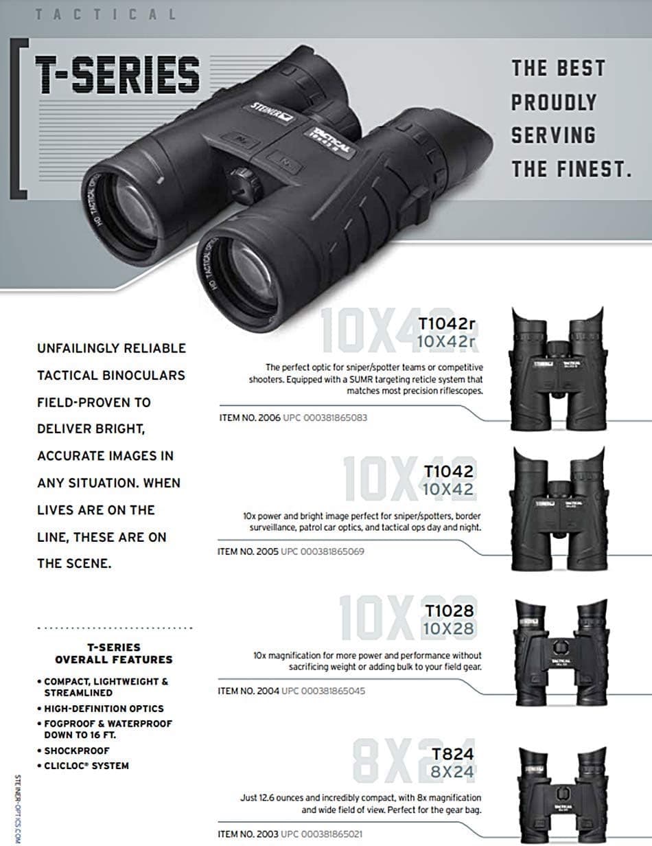 دوربین دوچشمی Steiner Tactical Series سبک دوربین دوچشمی Steiner Tactical Series سبک