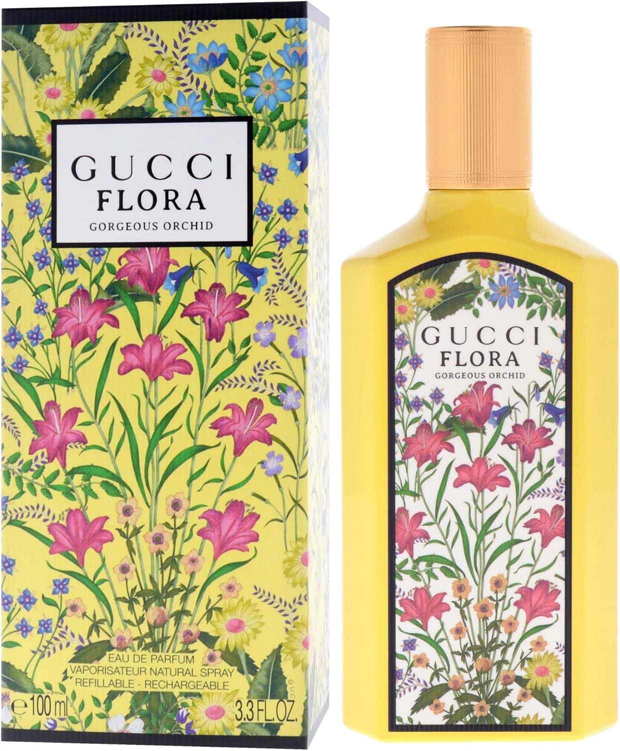 عطر زنانه Gucci Flora Gorgeous Orchid EDP 100 ml عطر زنانه Gucci Flora Gorgeous Orchid EDP 100 ml