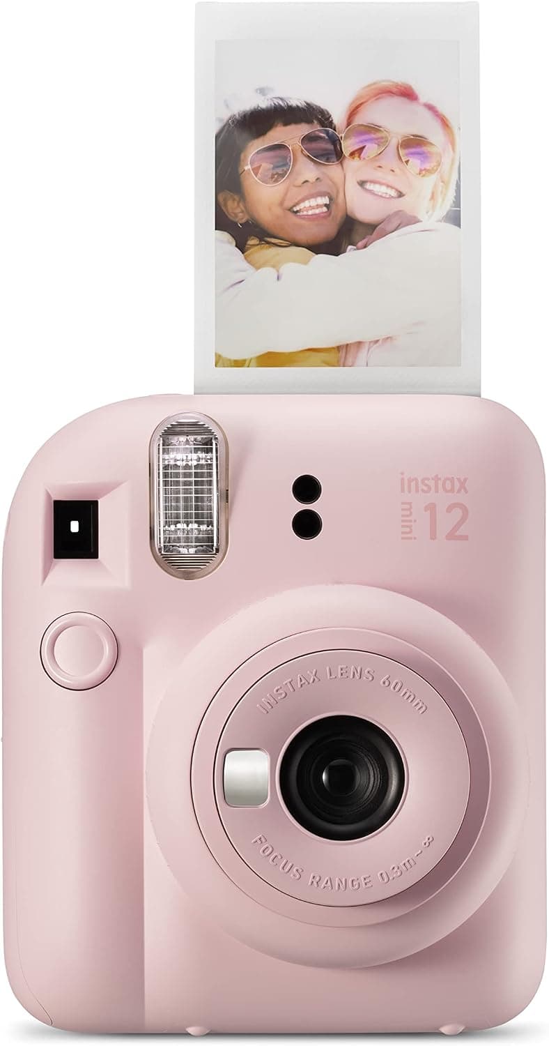 دوربین چاپ سریع Fujifilm instax Mini 12 صورتی دوربین چاپ سریع Fujifilm instax Mini 12 صورتی