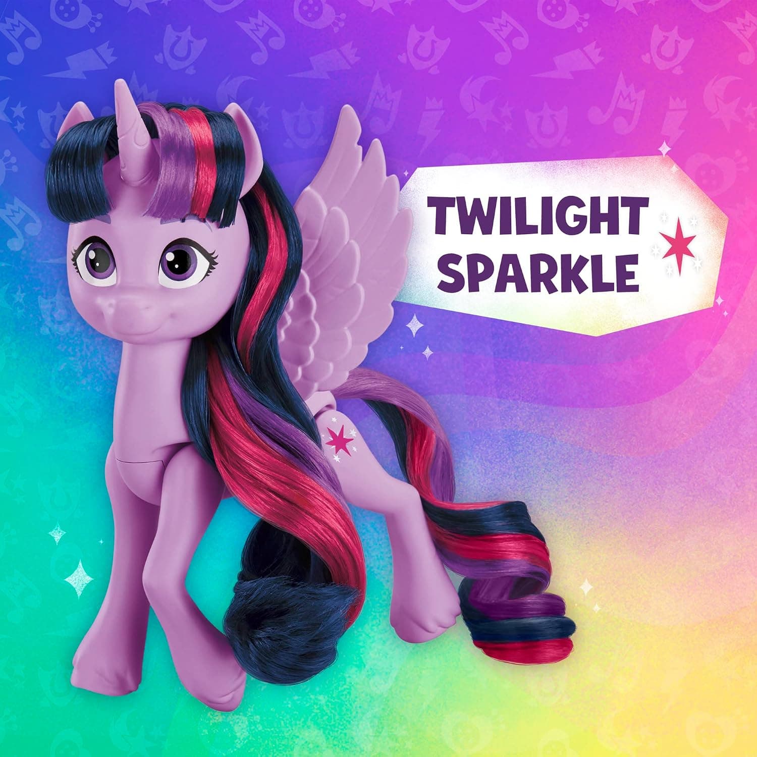 مجموعه ۶تایی عروسک اسب تکشاخ My Little Pony برای دختران و پسران ۳ ساله، مدل Rainbow Celebration، 5.5-Inch مجموعه ۶تایی عروسک اسب تکشاخ My Little Pony برای دختران و پسران ۳ ساله، مدل Rainbow Celebration، 5.5-Inch