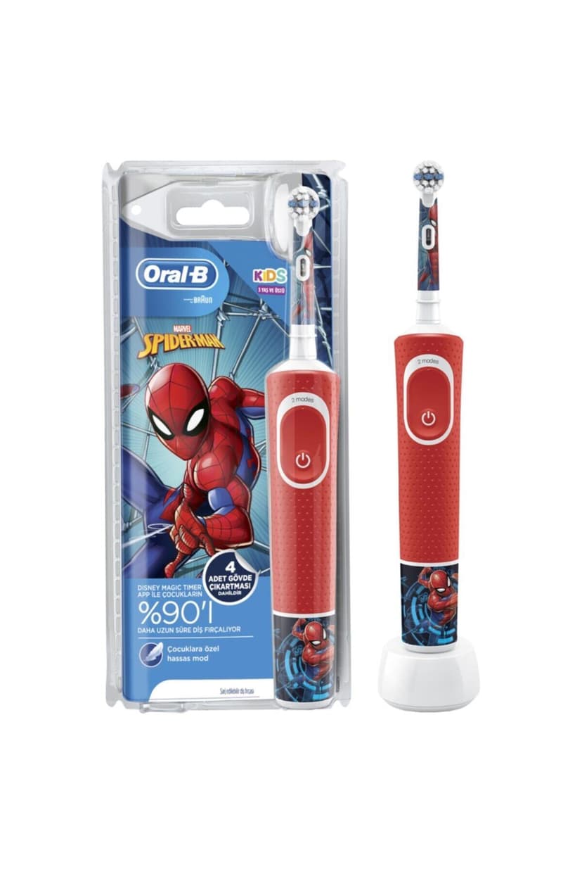 مسواک شارژی کودک Oral-B سری ویژه Spiderman مسواک شارژی کودک Oral-B سری ویژه Spiderman