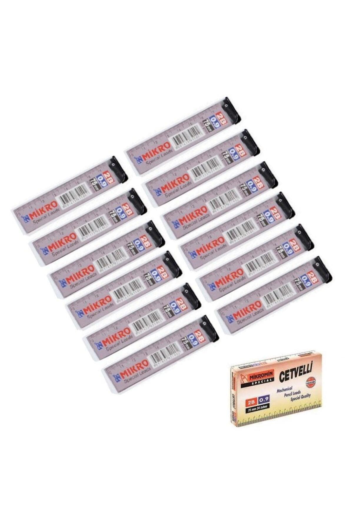 مغزی اتود Mikro Min 0.9 Mm مدرج 75 Mm، 12 عدد مغزی اتود Mikro Min 0.9 Mm مدرج 75 Mm، 12 عدد