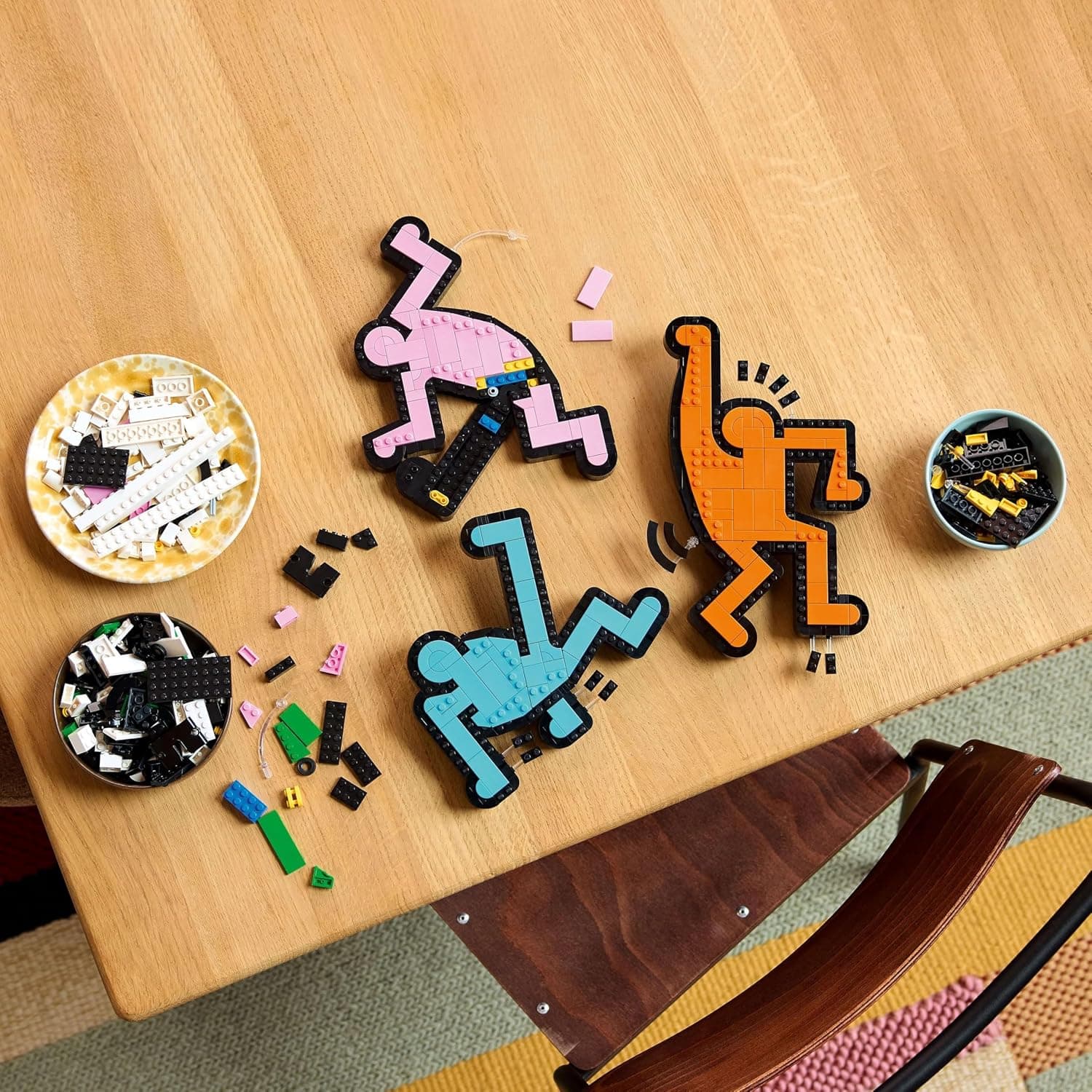 لگو Art Keith Haring فیگورهای رقصان مدل 31216 لگو Art Keith Haring فیگورهای رقصان مدل 31216