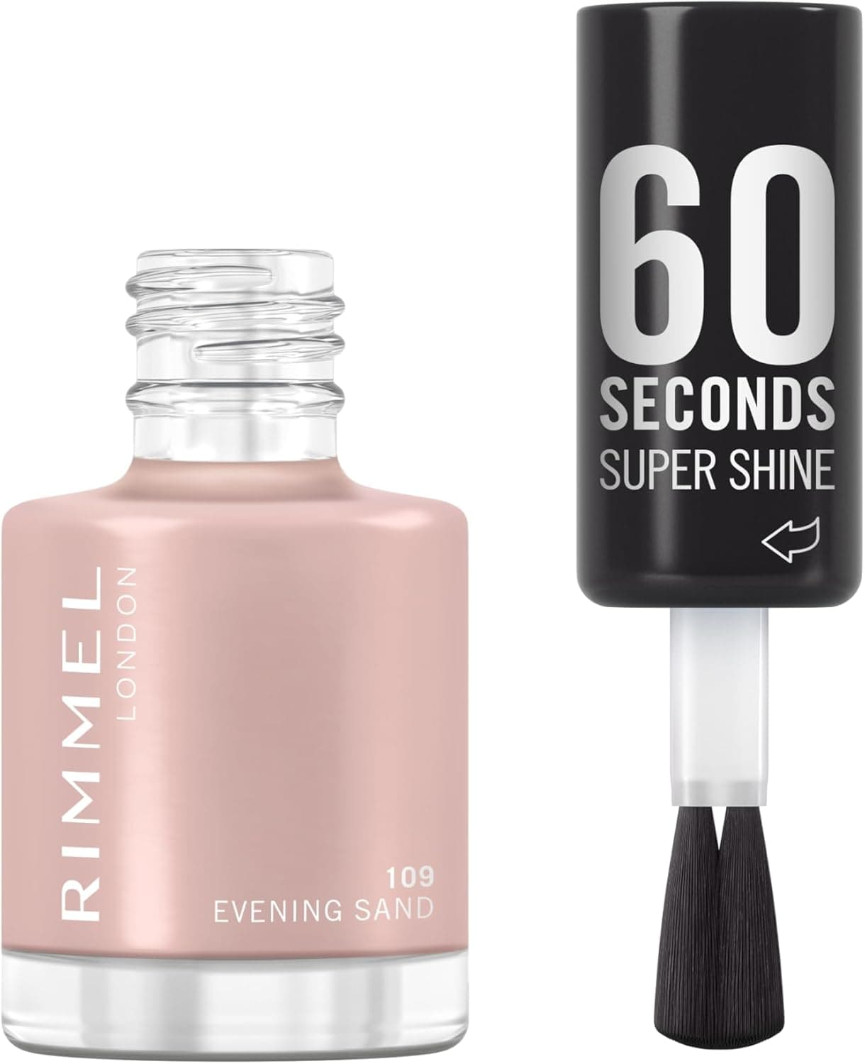 لاک ناخن Rimmel 60 Seconds Super Shine مدل 109 ماسه غروب 8ml لاک ناخن Rimmel 60 Seconds Super Shine مدل 109 ماسه غروب 8ml