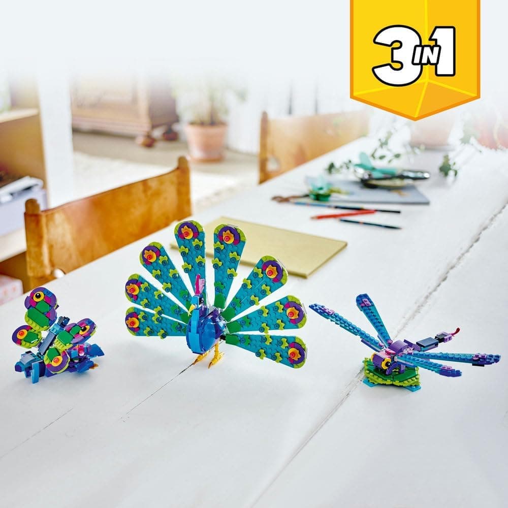 لگو Creator 3in1 Exotic Peacock مدل 31157 لگو Creator 3in1 Exotic Peacock مدل 31157