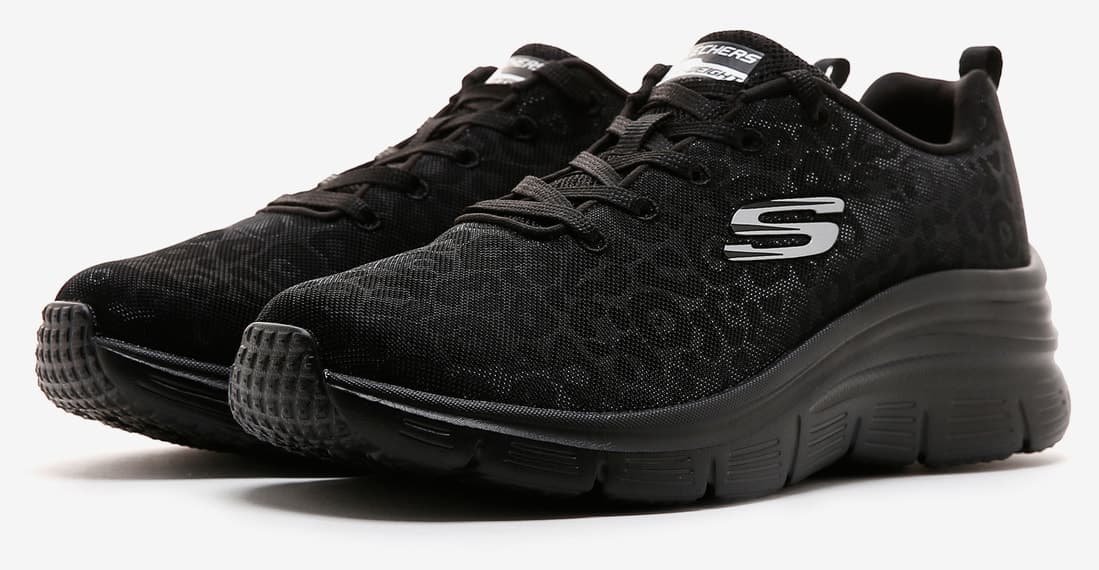 کفش ورزشی زنانه Skechers FASHİON FİT مشکی مدل 88888179TK BBK کفش ورزشی زنانه Skechers FASHİON FİT مشکی مدل 88888179TK BBK