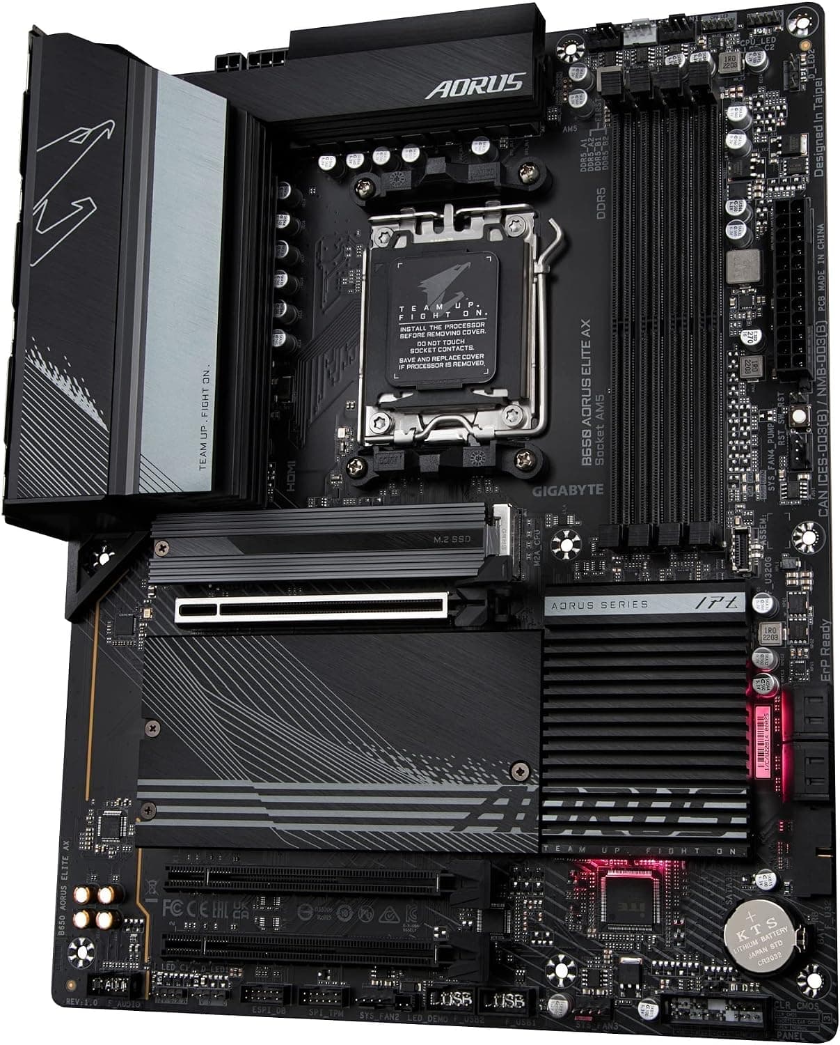 مادربرد گیمینگ GIGABYTE سوکت AM5 مدل B650 AORUS Elite AX مادربرد گیمینگ GIGABYTE سوکت AM5 مدل B650 AORUS Elite AX