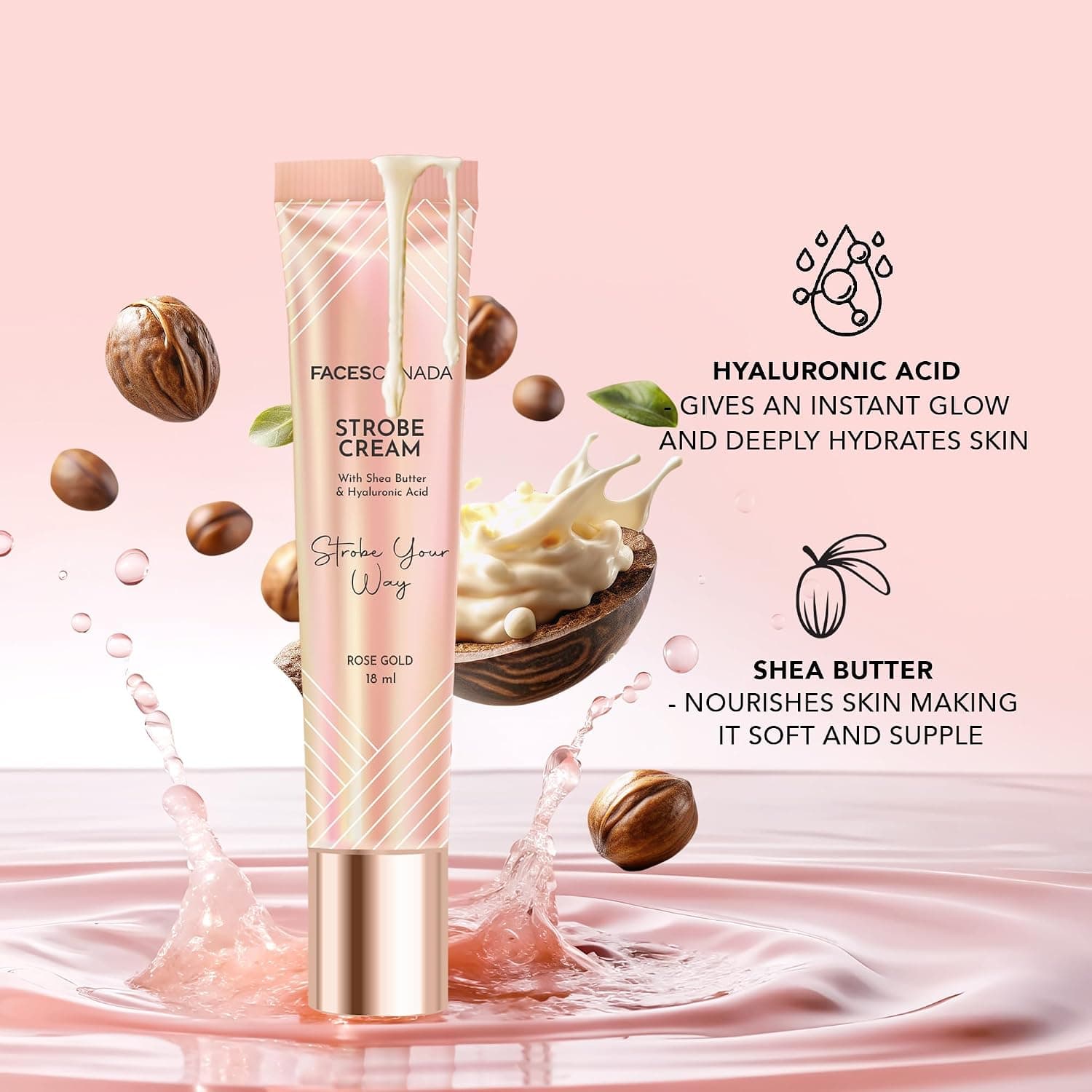 ست آرایشی FACESCANADA شامل کرمپودر مات Rose Ivory 011، کرم استروب Rose Gold و فیکساتور Ultime Pro ست آرایشی FACESCANADA شامل کرمپودر مات Rose Ivory 011، کرم استروب Rose Gold و فیکساتور Ultime Pro