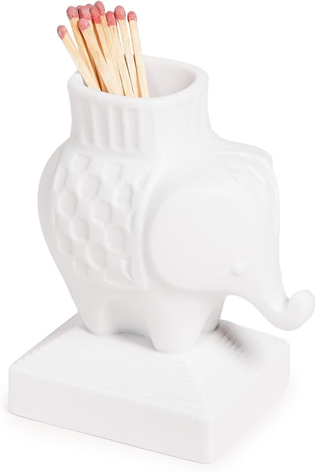 جا کبریتی فیل Jonathan Adler جا کبریتی فیل Jonathan Adler