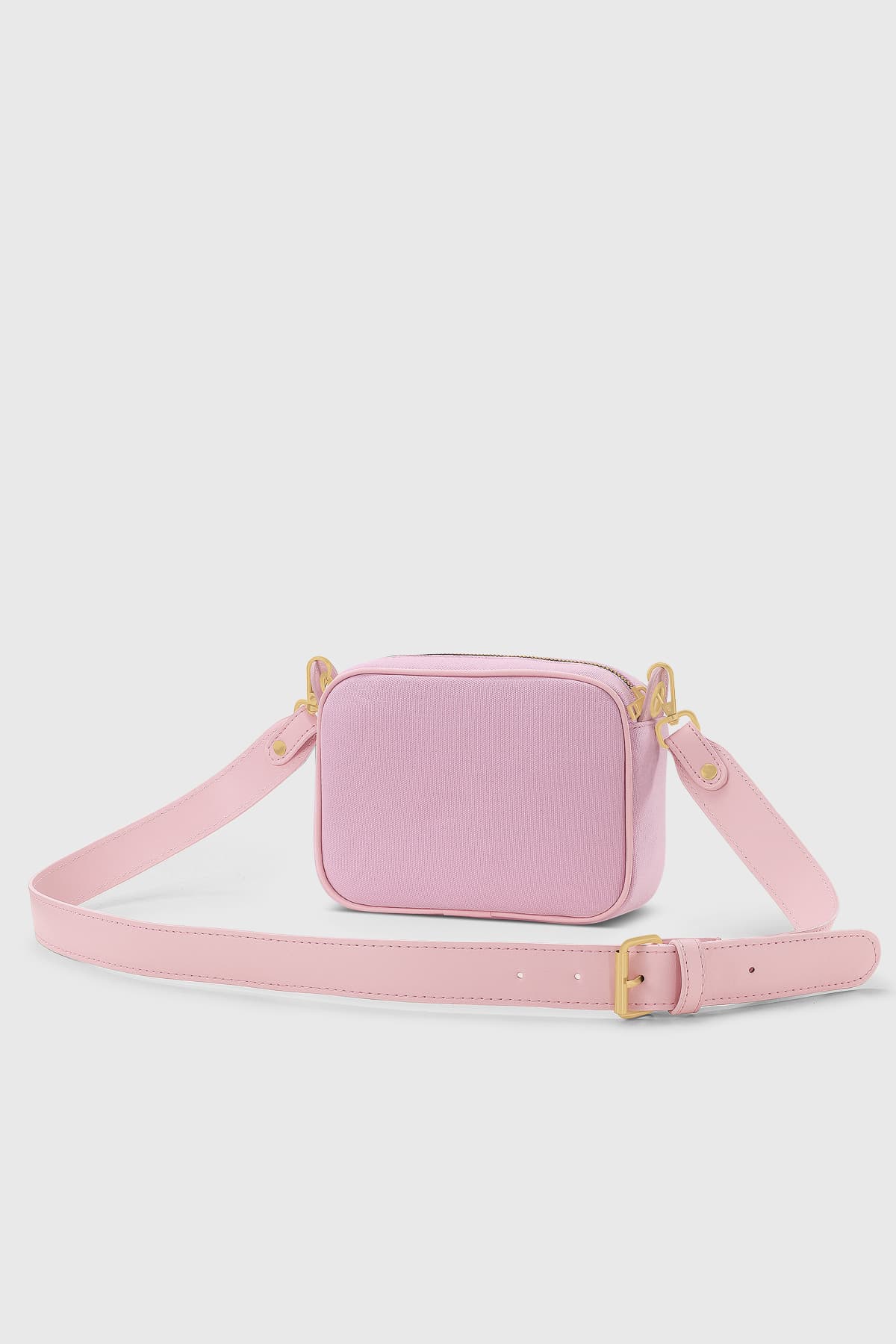 کیف زنانه Housebags کانواس صورتی اکسسوری طلایی کژوال کراس بادی مدل 219 کیف زنانه Housebags کانواس صورتی اکسسوری طلایی کژوال کراس بادی مدل 219