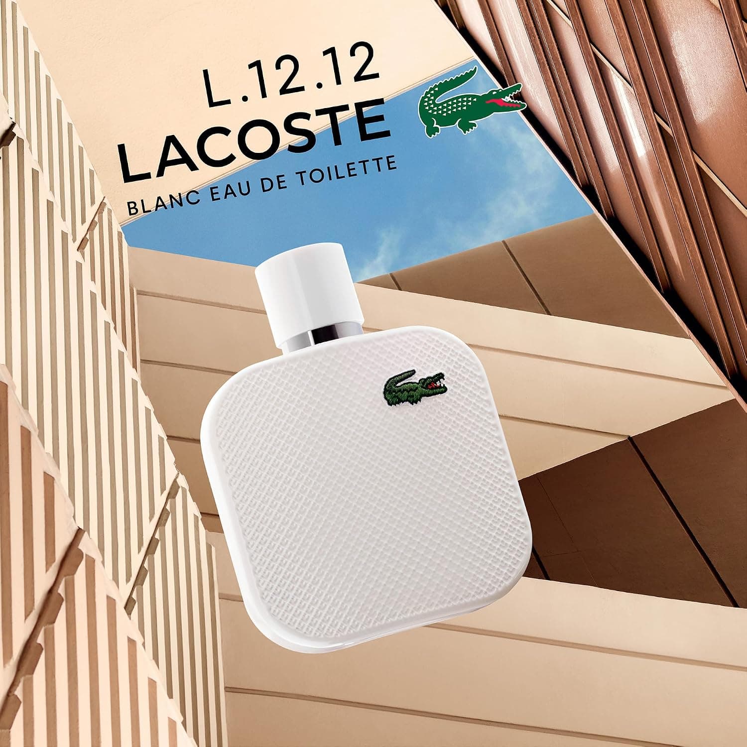 ادکلن مردانه Lacoste ادو تویلت مدل L.12.12 Blanc 100ml ادکلن مردانه Lacoste ادو تویلت مدل L.12.12 Blanc 100ml
