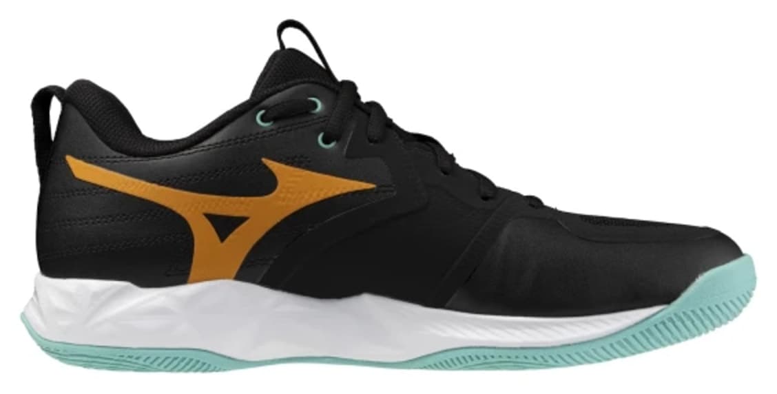 کفش والیبال یونیسکس Mizuno مشکی مدل Wave Momentum Pro کفش والیبال یونیسکس Mizuno مشکی مدل Wave Momentum Pro