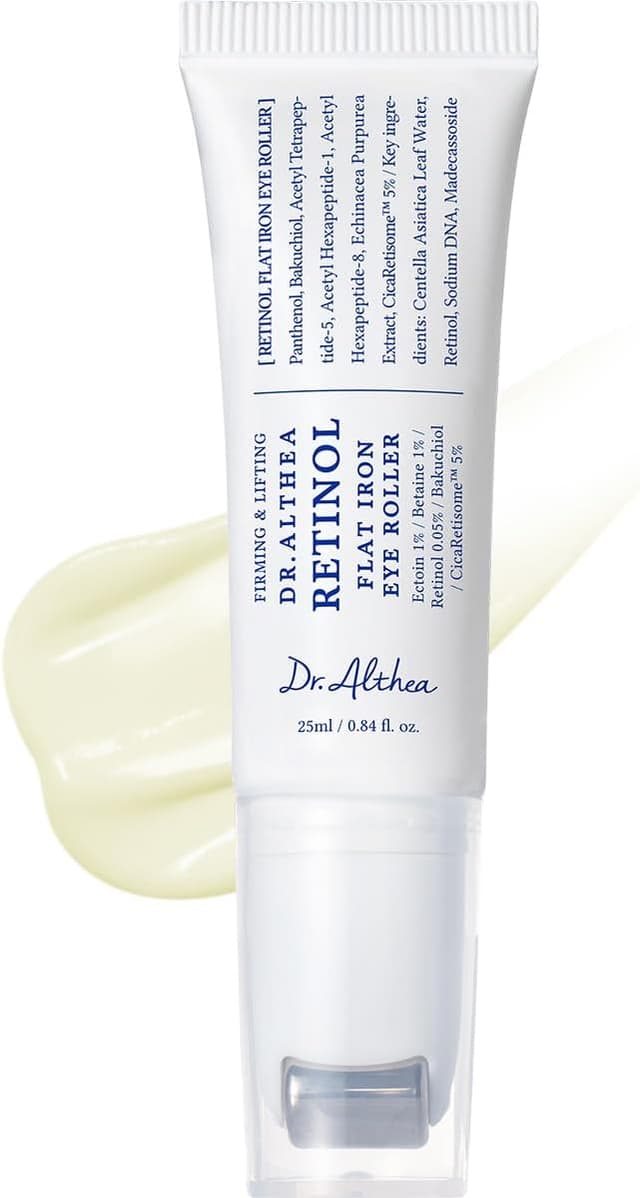 سرم دور چشم ضدچروک Dr.Althea حاوی رتینول، پپتید و سنتلا مدل Flat Iron Eye Roller 25 ml سرم دور چشم ضدچروک Dr.Althea حاوی رتینول، پپتید و سنتلا مدل Flat Iron Eye Roller 25 ml