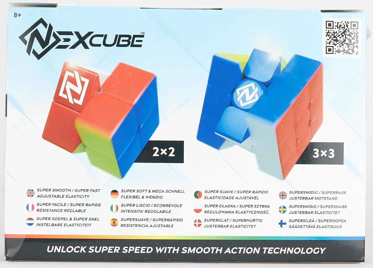 پازل مکعبی Goliath Nexcube 3x3+2x2 رنگارنگ چندمرحلهای مدل 919903.006 پازل مکعبی Goliath Nexcube 3x3+2x2 رنگارنگ چندمرحلهای مدل 919903.006