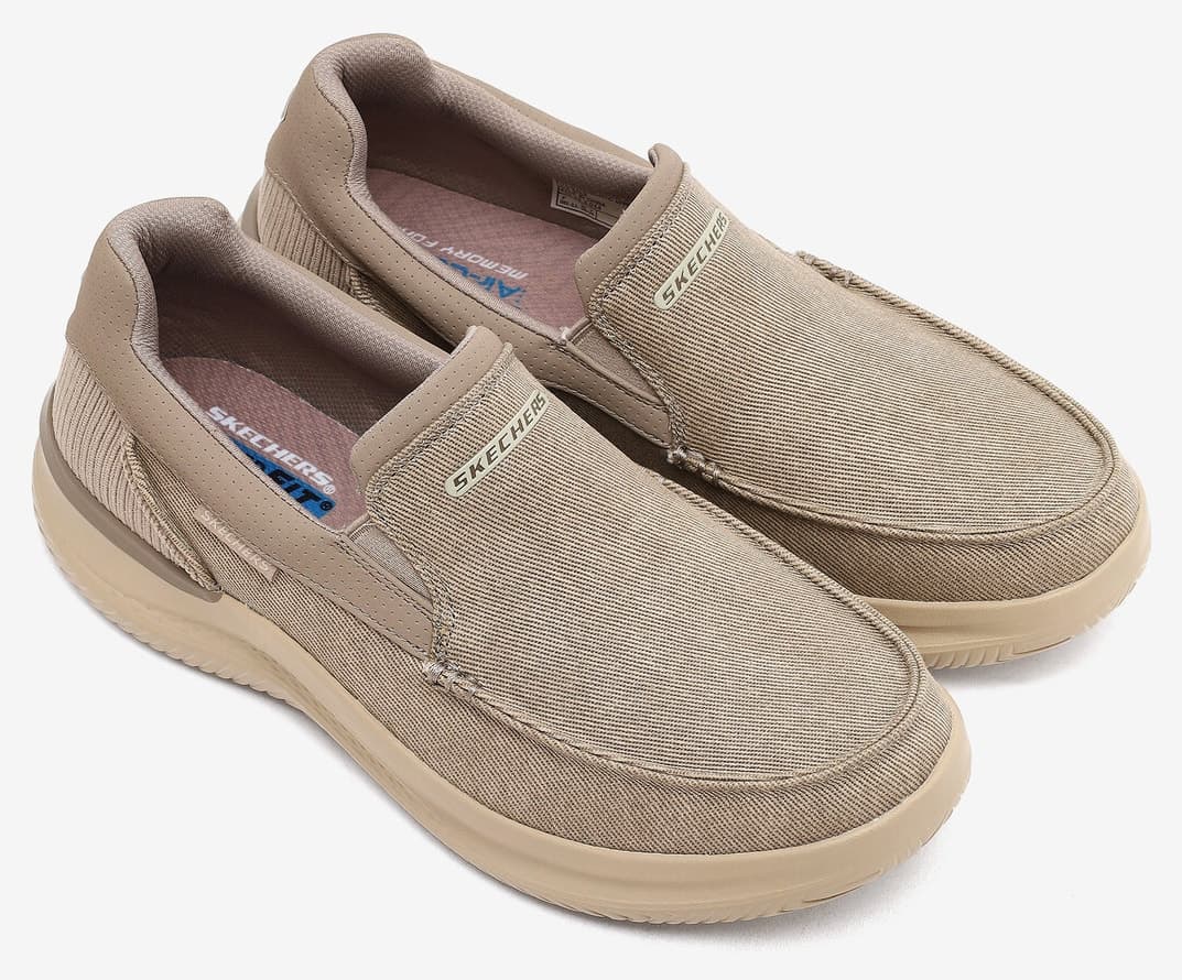 کفش روزمره مردانه Skechers بژ مدل HASTING FIELDEN 205066 TPE کفش روزمره مردانه Skechers بژ مدل HASTING FIELDEN 205066 TPE
