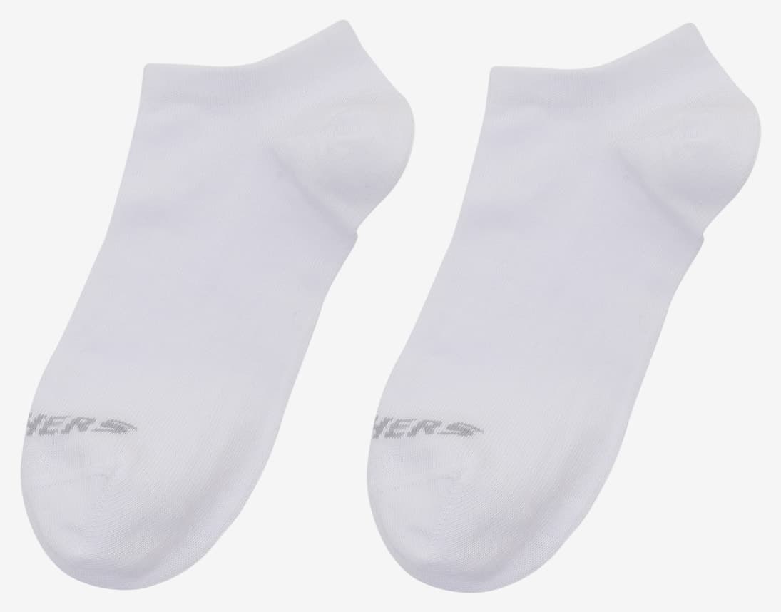جوراب مچی یونیسکس Skechers Essential سفید تکی مدل S2520316-2325 جوراب مچی یونیسکس Skechers Essential سفید تکی مدل S2520316-2325