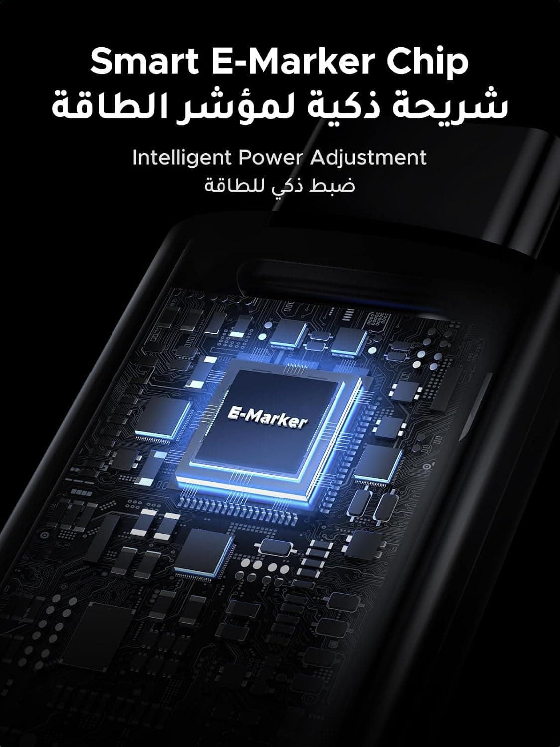 کابل UGREEN USB C به USB C 3 متری 100 وات شارژ سریع بافته کابل UGREEN USB C به USB C 3 متری 100 وات شارژ سریع بافته