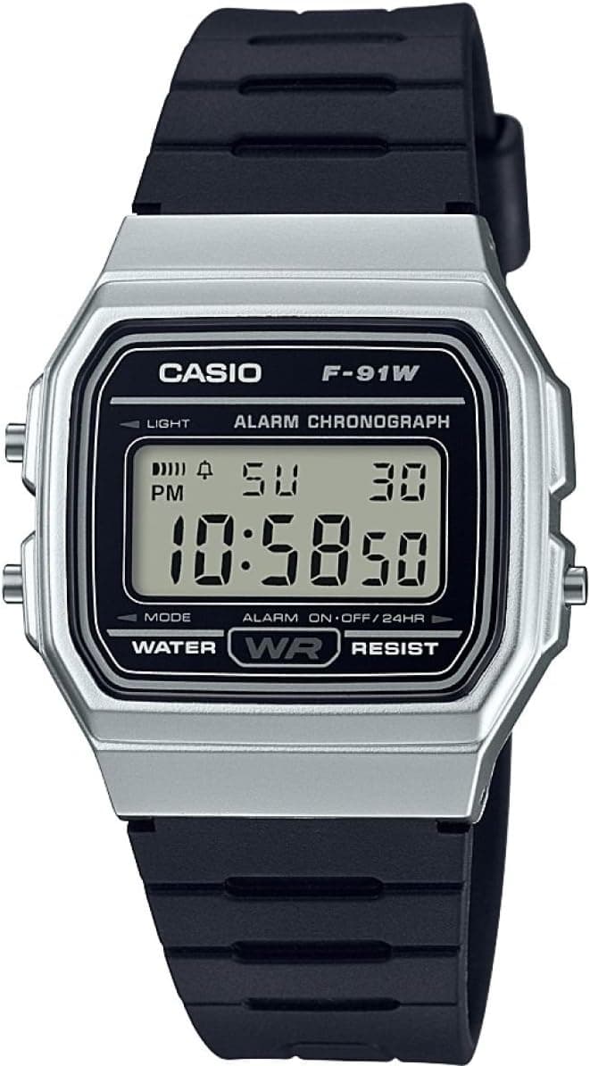 ساعت مچی دیجیتال Casio کلاسیک با آلارم ساعت مچی دیجیتال Casio کلاسیک با آلارم