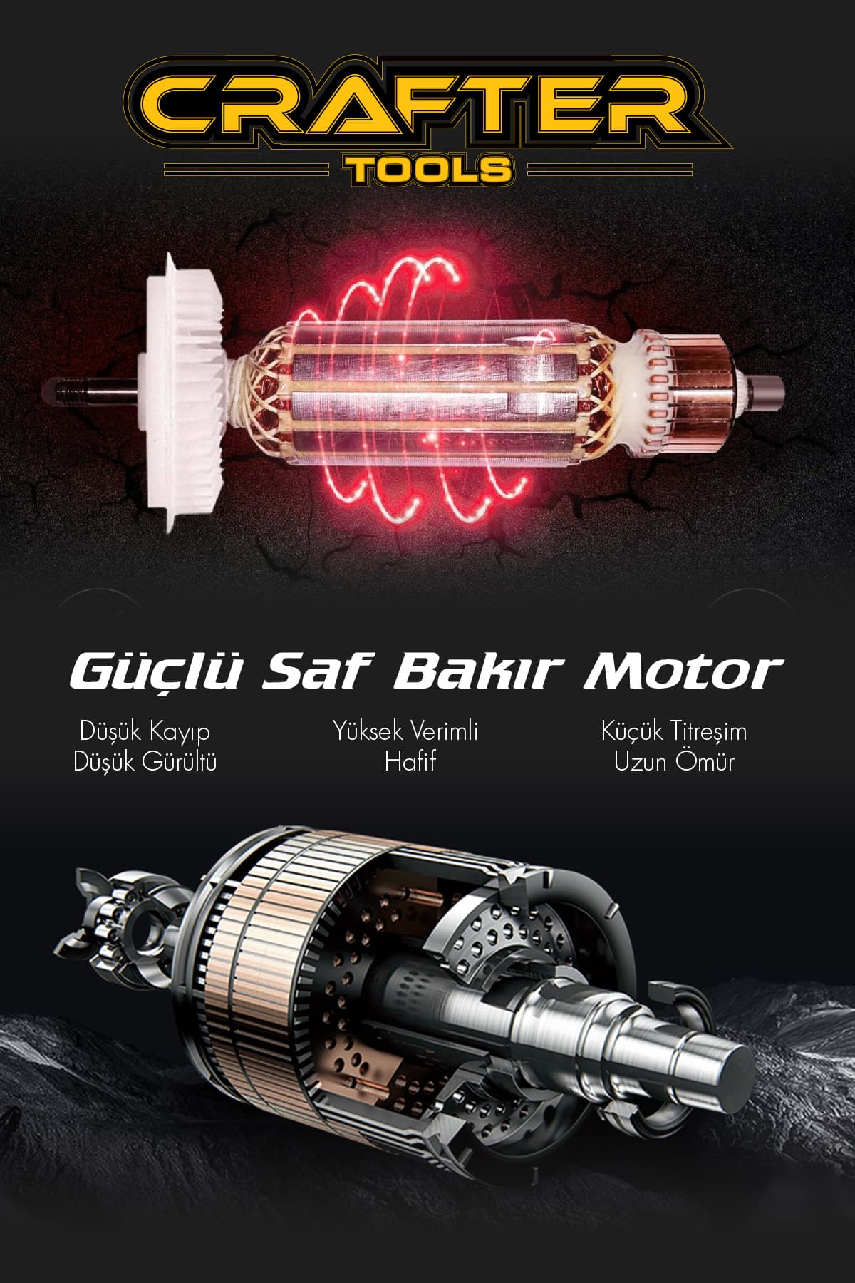 ست دریل شارژی چکشی CRAFTERTOOLS با موتور براشلس و سهنظام فولادی 21v مشکی مدل Alt103 ست دریل شارژی چکشی CRAFTERTOOLS با موتور براشلس و سهنظام فولادی 21v مشکی مدل Alt103