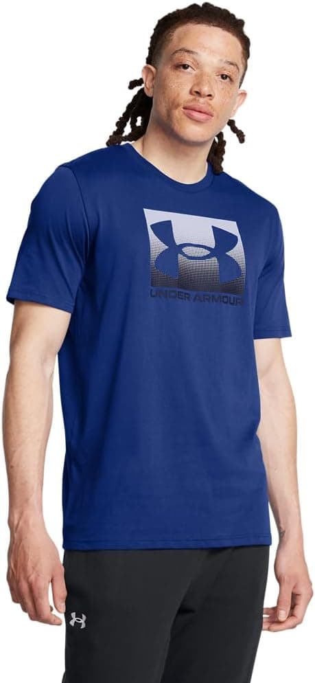 تیشرت ورزشی مردانه Under Armour آستین کوتاه فیت باکسی تیشرت ورزشی مردانه Under Armour آستین کوتاه فیت باکسی