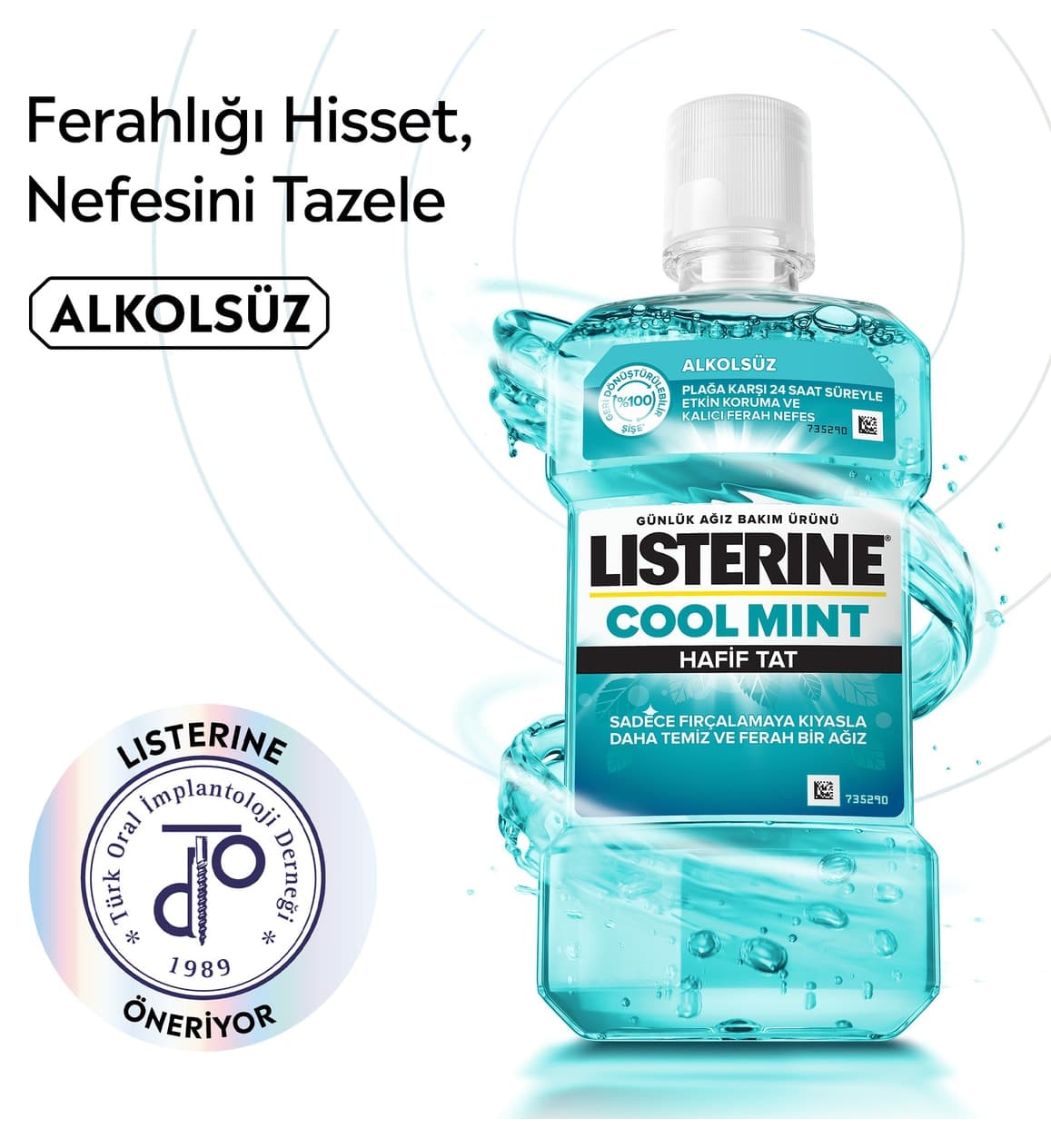 ست بهداشت دهان و دندان Listerine سایز خانواده 250ml با Mini Cool Mint هدیه ست بهداشت دهان و دندان Listerine سایز خانواده 250ml با Mini Cool Mint هدیه