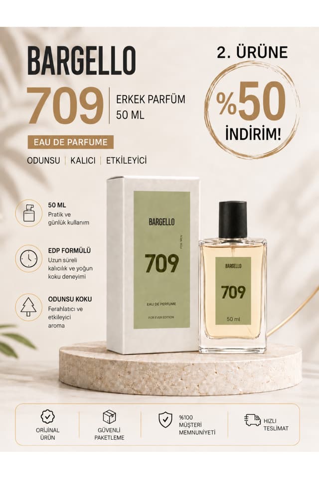 عطر مردانه Bargello 709 Oriental ادوپرفیوم 50 ml عطر مردانه Bargello 709 Oriental ادوپرفیوم 50 ml