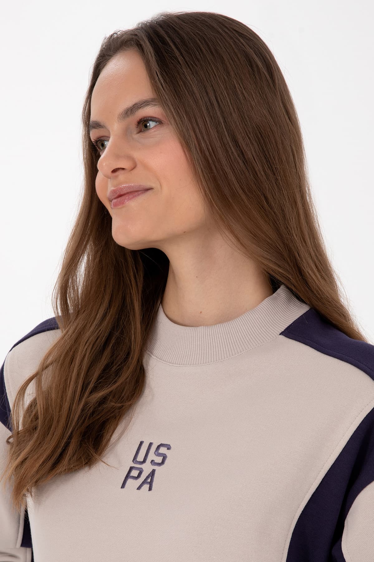 سوئیشرت زنانه U.S. Polo Assn. بنفش تیره یقه گرد مدل 50314951-VR074 سوئیشرت زنانه U.S. Polo Assn. بنفش تیره یقه گرد مدل 50314951-VR074
