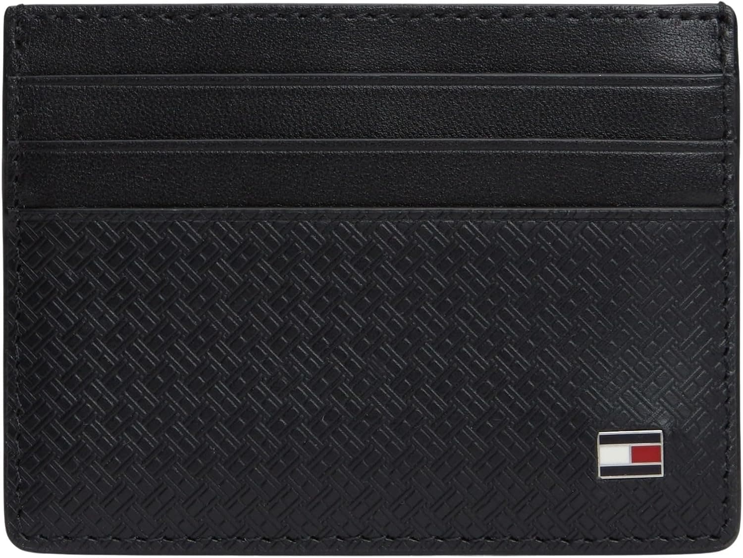 کارتهولدر مردانه Tommy Hilfiger مشکی مدل TH EMBOSS CC HOLDER OS کارتهولدر مردانه Tommy Hilfiger مشکی مدل TH EMBOSS CC HOLDER OS