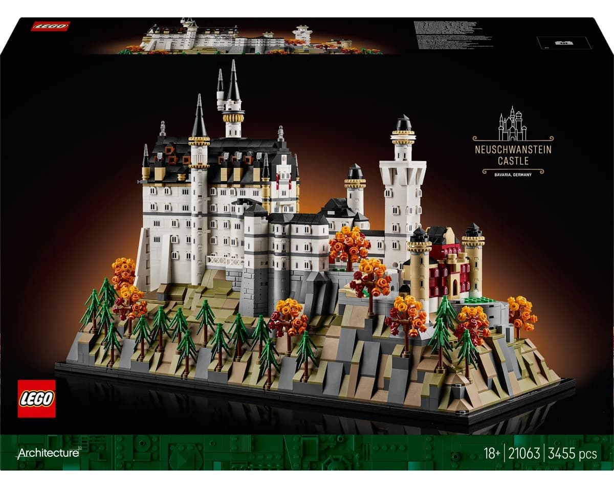 لگو Architecture قلعه Neuschwanstein با 3455 قطعه 18+ مدل 21063 لگو Architecture قلعه Neuschwanstein با 3455 قطعه 18+ مدل 21063