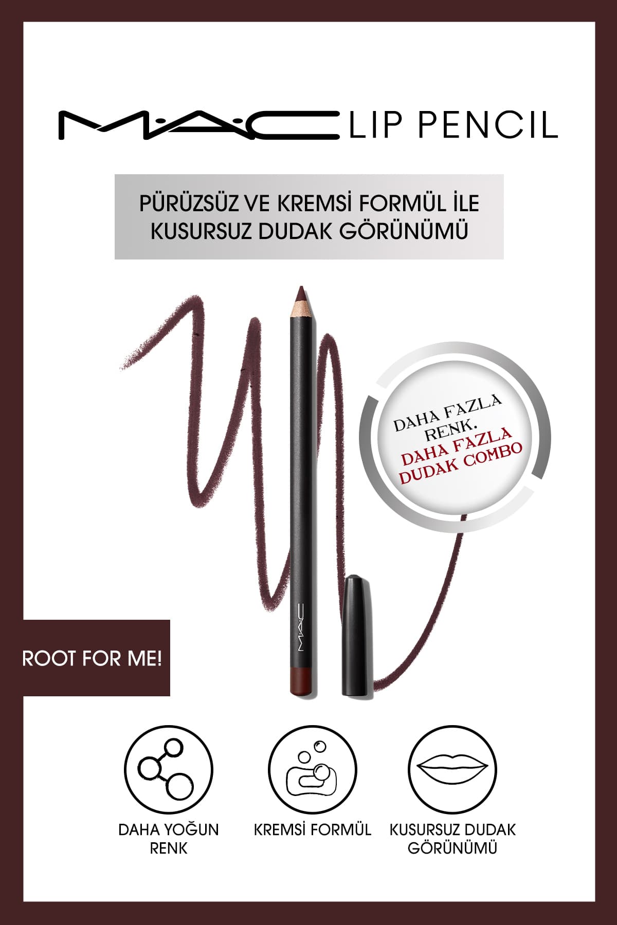 مداد لب Mac کرمی و ماندگار آلویی 1.45g مداد لب Mac کرمی و ماندگار آلویی 1.45g