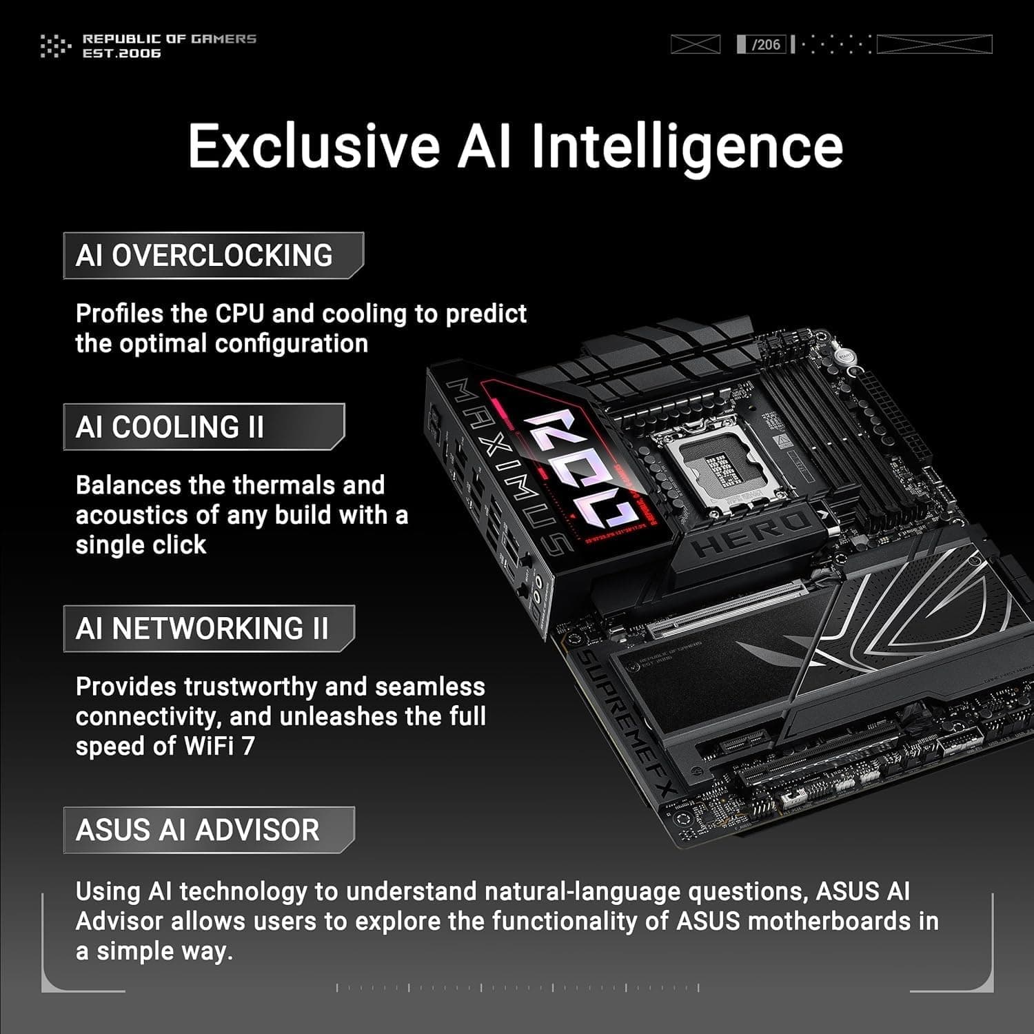 مادربرد ASUS ROG مدل Maximus Z890 Hero سوکت LGA 1851 ATX مادربرد ASUS ROG مدل Maximus Z890 Hero سوکت LGA 1851 ATX