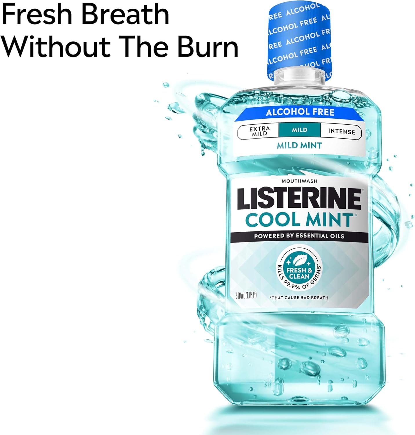 دهانشویه Listerine با طعم نعناع تمیز Zero حجم 1.5LT دهانشویه Listerine با طعم نعناع تمیز Zero حجم 1.5LT