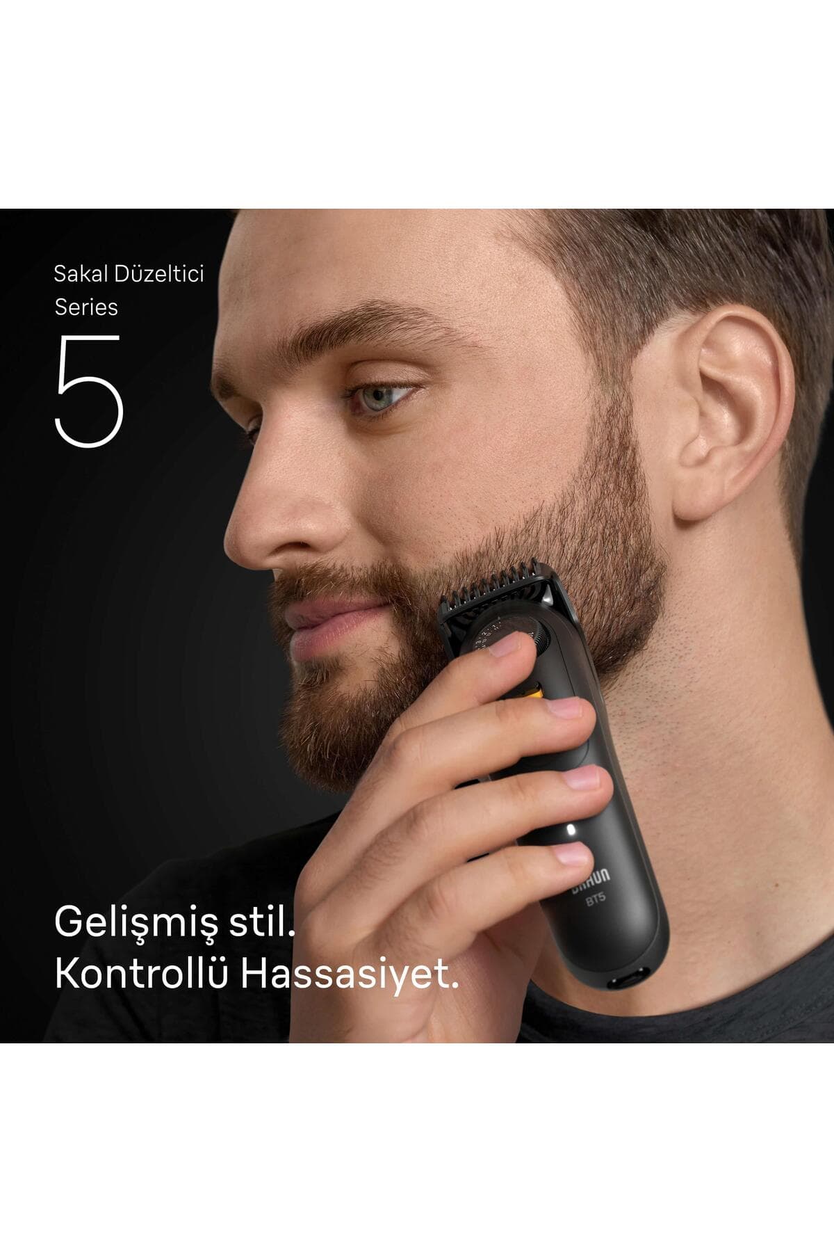 ماشین اصلاح ریش Braun Series 5 با ۴ لوازم جانبی، ۴۰ تنظیم طول و تیغه تیز مدل BT5520 ماشین اصلاح ریش Braun Series 5 با ۴ لوازم جانبی، ۴۰ تنظیم طول و تیغه تیز مدل BT5520