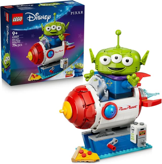 لگو 43307 Disney و Pixar داستان اسباببازیها سیاره پیتزا فضایی لگو 43307 Disney و Pixar داستان اسباببازیها سیاره پیتزا فضایی